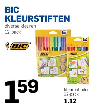 Aanbiedingen Bic kleurstiften - BIC - Geldig van 23/08/2017 tot 29/08/2017 bij Action