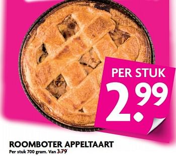 Aanbiedingen Roomboter appeltaart - Huismerk - Deka Markt - Geldig van 27/08/2017 tot 02/09/2017 bij Deka Markt