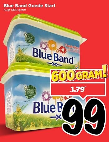 Aanbiedingen Blue band goede start - Blue Band - Geldig van 27/08/2017 tot 02/09/2017 bij Vomar