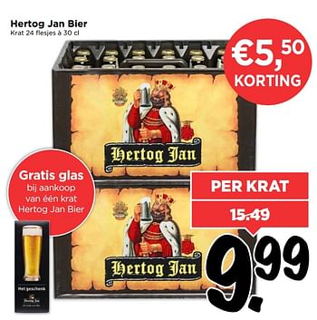 Aanbiedingen Hertog jan bier - Hertog Jan - Geldig van 27/08/2017 tot 02/09/2017 bij Vomar