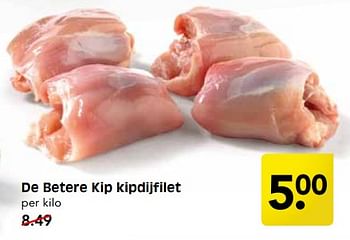 Aanbiedingen De betere kip kipdijfilet - Huismerk - Em-té - Geldig van 27/08/2017 tot 02/09/2017 bij Em-té