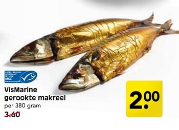 Aanbiedingen Vismarine gerookte makreel - Huismerk - Em-té - Geldig van 27/08/2017 tot 02/09/2017 bij Em-té