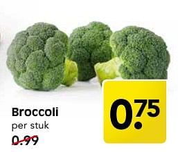 Aanbiedingen Broccoli - Huismerk - Em-té - Geldig van 27/08/2017 tot 02/09/2017 bij Em-té