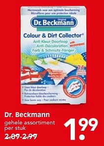 Aanbiedingen Dr. beckmann gehele assortiment - Dr. Beckmann - Geldig van 27/08/2017 tot 02/09/2017 bij Em-té