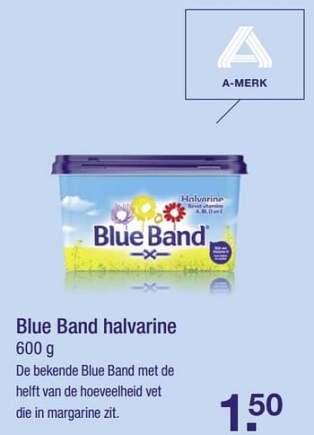 Aanbiedingen Blue band halvarine - Blue Band - Geldig van 28/08/2017 tot 03/09/2017 bij Aldi