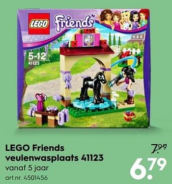 Aanbiedingen Lego friends veulenwasplaats 41123 - Lego - Geldig van 26/08/2017 tot 06/09/2017 bij Blokker