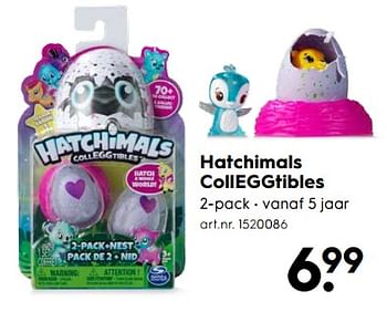 Aanbiedingen Hatchimals colleggtibles - Hatchimals - Geldig van 26/08/2017 tot 06/09/2017 bij Blokker