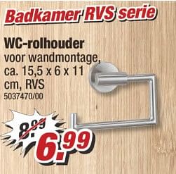 Aanbiedingen Wc-rolhouder - Huismerk - Poco - Geldig van 28/08/2017 tot 03/09/2017 bij Poco