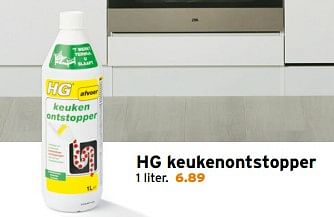 Aanbiedingen Hg keukenontstopper - HG - Geldig van 28/08/2017 tot 03/09/2017 bij Gamma