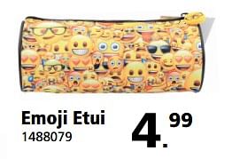 Aanbiedingen Emoji etui - Emoji - Geldig van 28/08/2017 tot 24/09/2017 bij Intertoys