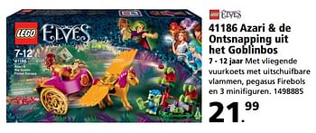 Aanbiedingen 41186 azari + de ontsnapping uit het goblinbos - Lego - Geldig van 28/08/2017 tot 24/09/2017 bij Intertoys