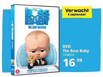 Aanbiedingen Dvd the boss baby - Huismerk - Intertoys - Geldig van 28/08/2017 tot 24/09/2017 bij Intertoys