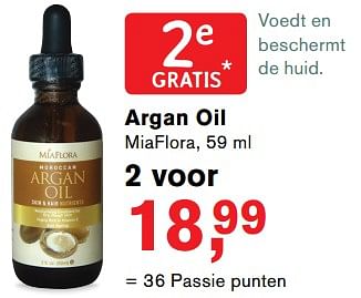 Aanbiedingen Argan oil miaflora - Miaflora - Geldig van 28/08/2017 tot 24/09/2017 bij Holland & Barrett