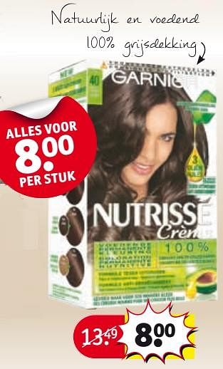 Aanbiedingen Haarkleuring - Garnier - Geldig van 29/08/2017 tot 10/09/2017 bij Kruidvat