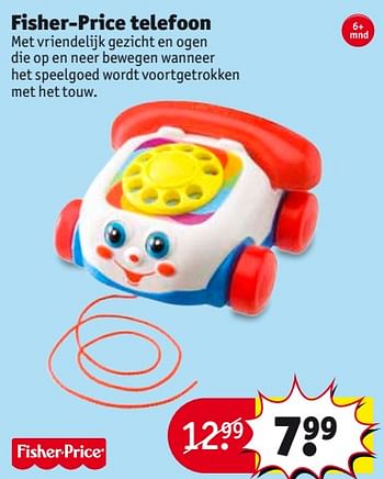 Aanbiedingen Fisher-price telefoon - Playing Kids - Geldig van 29/08/2017 tot 10/09/2017 bij Kruidvat