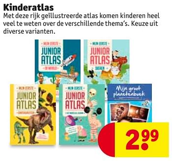 Aanbiedingen Kinderatlas - Huismerk - Kruidvat - Geldig van 29/08/2017 tot 10/09/2017 bij Kruidvat