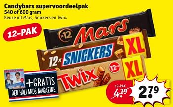 Aanbiedingen Candybars supervoordeelpak - Huismerk - Kruidvat - Geldig van 29/08/2017 tot 10/09/2017 bij Kruidvat
