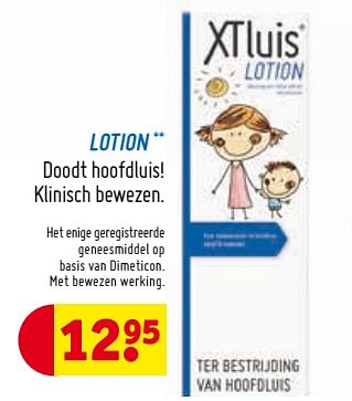 Aanbiedingen Lotion doodt hoofdluis klinisch bewezen - XT-Luis - Geldig van 29/08/2017 tot 10/09/2017 bij Kruidvat