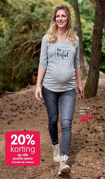 Aanbiedingen Jeans - Huismerk - Prenatal - Geldig van 29/08/2017 tot 24/09/2017 bij Prenatal