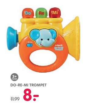 Aanbiedingen Do-re-mi trompet - Vtech - Geldig van 29/08/2017 tot 24/09/2017 bij Prenatal