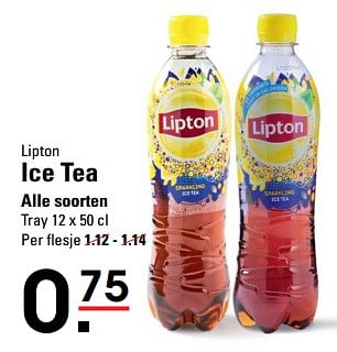 Aanbiedingen Lipton ice tea alle soorten - Lipton - Geldig van 16/08/2017 tot 11/09/2017 bij Sligro