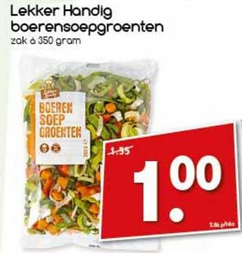 Aanbiedingen Lekker handig boerensoepgroenten - Huismerk - Agrimarkt - Geldig van 28/08/2017 tot 11/09/2017 bij Agrimarkt