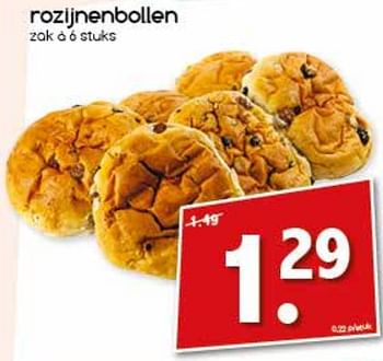 Aanbiedingen Rozijnenbollen - Huismerk - Agrimarkt - Geldig van 28/08/2017 tot 11/09/2017 bij Agrimarkt