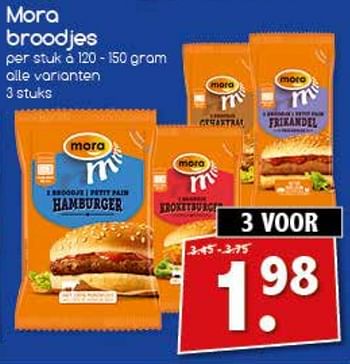 Aanbiedingen Mora broodjes - Mora - Geldig van 28/08/2017 tot 11/09/2017 bij Agrimarkt