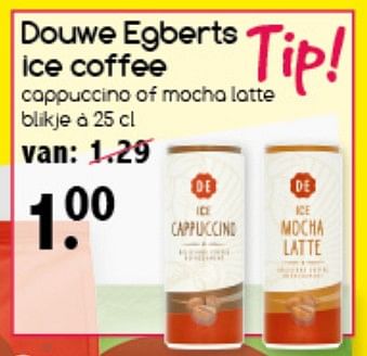 Aanbiedingen Douwe egberts ice coffee - Douwe Egberts - Geldig van 28/08/2017 tot 11/09/2017 bij Agrimarkt