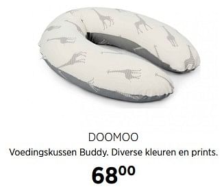 Aanbiedingen Doomoo voedingskussen buddy - Doomoo - Geldig van 31/08/2017 tot 25/09/2017 bij Babypark