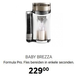Aanbiedingen Baby brezza formula pro. fles bereiden in enkele seconden - Babybrezza - Geldig van 31/08/2017 tot 25/09/2017 bij Babypark