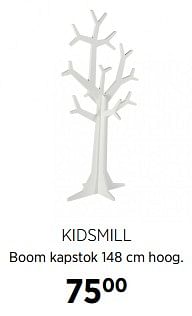 Aanbiedingen Kidsmill boom kapstok - Kidsmill - Geldig van 31/08/2017 tot 25/09/2017 bij Babypark