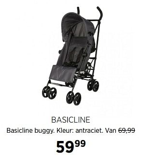 Aanbiedingen Basicline basicline buggy. - Basicline - Geldig van 31/08/2017 tot 25/09/2017 bij Babypark