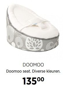 Aanbiedingen Doomoo doomoo seat - Doomoo - Geldig van 31/08/2017 tot 25/09/2017 bij Babypark