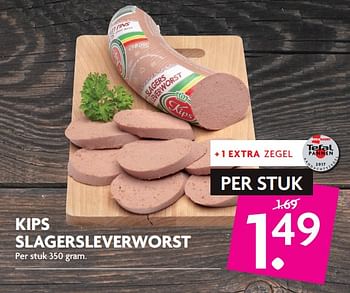 Aanbiedingen Kips slagersleverworst - Kips - Geldig van 03/09/2017 tot 09/09/2017 bij Deka Markt