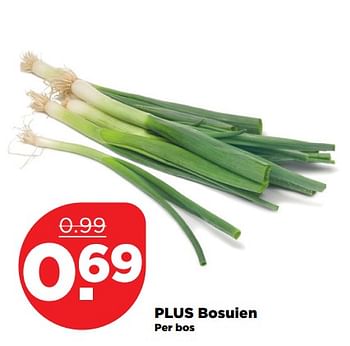 Aanbiedingen Plus bosuien per bos - Huismerk - Plus - Geldig van 03/09/2017 tot 09/09/2017 bij Plus