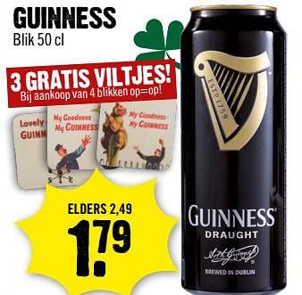 Aanbiedingen Guinness - Guinness - Geldig van 03/09/2017 tot 09/09/2017 bij Dirk III