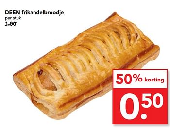 Aanbiedingen Deen frikandelbroodje - Huismerk deen supermarkt - Geldig van 03/09/2017 tot 09/09/2017 bij Deen Supermarkten