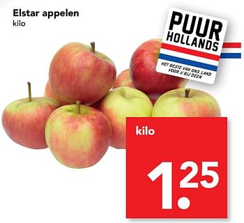 Aanbiedingen Elstar appelen - Huismerk deen supermarkt - Geldig van 03/09/2017 tot 09/09/2017 bij Deen Supermarkten