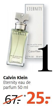Aanbiedingen Calvin klein eternity eau de parfum - Calvin Klein - Geldig van 04/09/2017 tot 10/09/2017 bij Etos