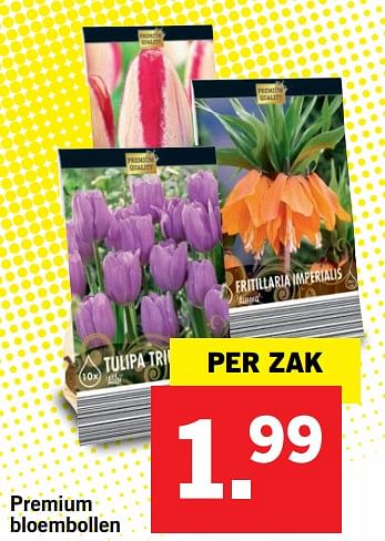Aanbiedingen Premium bloembollen - Huismerk - Lidl - Geldig van 04/09/2017 tot 10/09/2017 bij Lidl