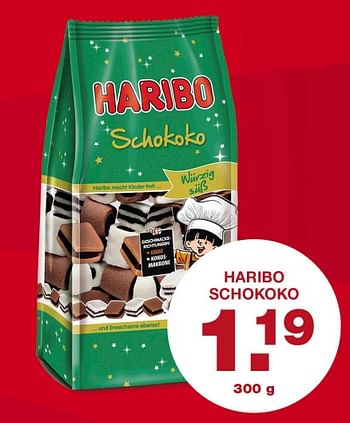 Aanbiedingen Haribo schokoko - Haribo - Geldig van 04/09/2017 tot 10/09/2017 bij Aldi