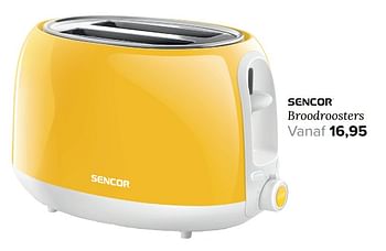 Aanbiedingen Sencor broodroosters - Sencor - Geldig van 04/09/2017 tot 10/09/2017 bij Kijkshop