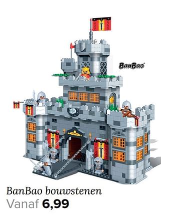 Aanbiedingen Banbao bouwstenen - BanBao - Geldig van 04/09/2017 tot 10/09/2017 bij Kijkshop