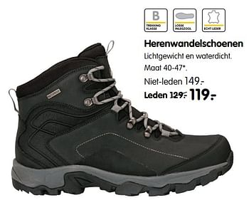 Aanbiedingen Herenwandelschoenen - Huismerk - ANWB - Geldig van 04/09/2017 tot 17/09/2017 bij ANWB