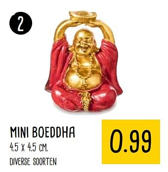 Aanbiedingen Mini boeddha - Huismerk - Xenos - Geldig van 04/09/2017 tot 17/09/2017 bij Xenos