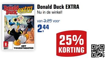 Aanbiedingen Donald duck extra nu in de winkel - Donald Duck - Geldig van 03/09/2017 tot 24/09/2017 bij Primera