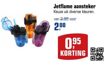 Aanbiedingen Jetflame aansteker - Huismerk - Primera - Geldig van 03/09/2017 tot 24/09/2017 bij Primera