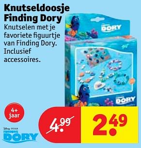 Aanbiedingen Knutseldoosje finding dory - Disney - Geldig van 05/09/2017 tot 10/09/2017 bij Kruidvat