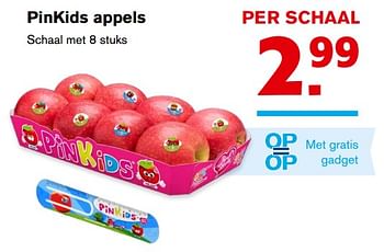 Aanbiedingen Pinkids appels - Huismerk - Hoogvliet - Geldig van 06/09/2017 tot 12/09/2017 bij Hoogvliet